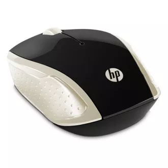 HP myš 200 bezdrátová zlatá HP myš 200 bezdrátová zlatá