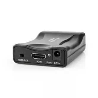Nedis VCON3463BK - HDMI Převodník | SCART Zásuvka | Výstup HDMI | 1cestný | 1080p | 1.2 Gbps | ABS | Černá