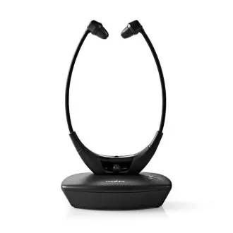Nedis HPRF010BK - Bezdrátová TV sluchátka | RF | Do uší | Doba přehrávání na baterie: Až 4,5 hodiny | 35 m | Digitální zvuk | Nedis HPRF010BK - Bezdrátová TV sluchátka | RF | Do uší | Doba přehrávání na baterie: Až 4,5 hodiny | 35 m | Digitální zvuk |