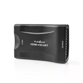 Nedis VCON3461BK - HDMI Převodník | Vstup HDMI | SCART Zásuvka | 1cestný | 1080p | 1.2 Gbps | ABS | Černá Nedis VCON3461BK - HDMI Převodník | Vstup HDMI | SCART Zásuvka | 1cestný | 1080p | 1.2 Gbps | ABS | Černá