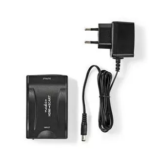Nedis VCON3461BK - HDMI Převodník | Vstup HDMI | SCART Zásuvka | 1cestný | 1080p | 1.2 Gbps | ABS | Černá Nedis VCON3461BK - HDMI Převodník | Vstup HDMI | SCART Zásuvka | 1cestný | 1080p | 1.2 Gbps | ABS | Černá