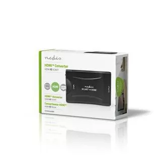 Nedis VCON3461BK - HDMI Převodník | Vstup HDMI | SCART Zásuvka | 1cestný | 1080p | 1.2 Gbps | ABS | Černá Nedis VCON3461BK - HDMI Převodník | Vstup HDMI | SCART Zásuvka | 1cestný | 1080p | 1.2 Gbps | ABS | Černá