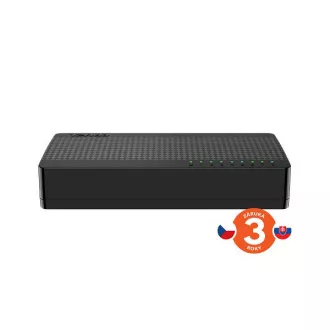 Tenda SG108M - 8-portový Gigabit Ethernet Switch, 10/100/1000Mbps, Plast, Desktop Tenda SG108M - 8-portový Gigabit Ethernet Switch, 10/100/1000Mbps, Plast, Desktop