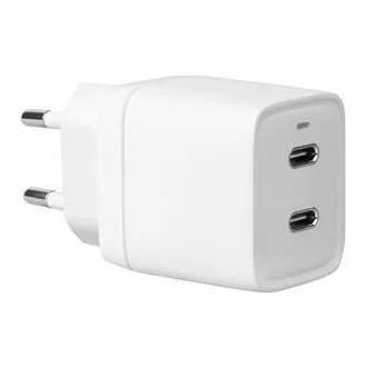 AVACOM HomePRO 2 síťová nabíječka s Power Delivery 40W se dvěma USB-C výstupy