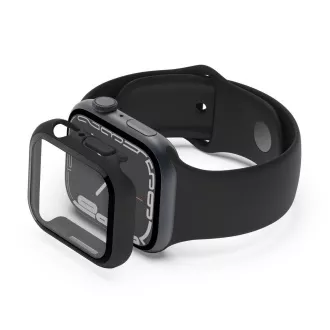 Belkin ochrana displeje ScreenForce 2v1 pro Apple Watch Série 4/5/6/SE/7/8/9, 40/41mm, černé - NOVÁ VERZE Belkin ochrana displeje ScreenForce 2v1 pro Apple Watch Série 4/5/6/SE/7/8/9, 40/41mm, černé - NOVÁ VERZE