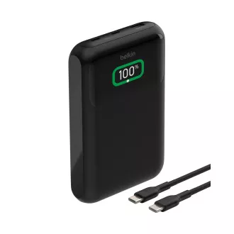 Belkin BOOST CHARGE USB-C Power Delivery PowerBanka, 20000mAh, 65W, s displejem, černá Belkin BOOST CHARGE USB-C Power Delivery PowerBanka, 20000mAh, 65W, s displejem, černá