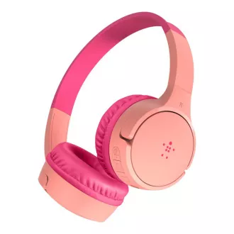 Belkin SOUNDFORM Mini - Wireless On-Ear Headphones for Kids - dětská bezdrátová sluchátka, růžová - NOVÁ VERZE Belkin SOUNDFORM Mini - Wireless On-Ear Headphones for Kids - dětská bezdrátová sluchátka, růžová - NOVÁ VERZE