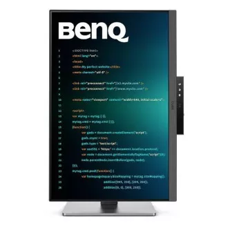 BenQ LCD LED RD240Q 24,1" IPS/2560x1600/5ms/DP/HDMI/2xUSB-C/3xUSB 3.0/pivot/95% DCI-P3/Daisy Chain/pro programatory/černá