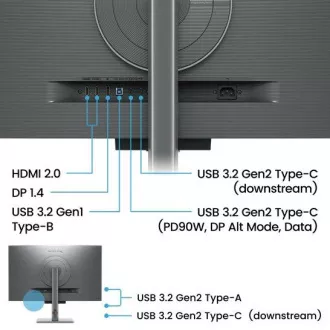 BenQ LCD RD320U 31,5" IPS/3840x2560/5ms/DP/2xHDMI/2xUSB-C/3xUSB 3.2/Daisy Chain/pro programatory/Pivot/černá BenQ LCD RD320U 31,5" IPS/3840x2560/5ms/DP/2xHDMI/2xUSB-C/3xUSB 3.2/Daisy Chain/pro programatory/Pivot/černá