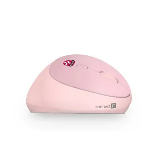 CONNECT IT FOR HEALTH LADIES PINK ergonomická vertikální myš, bezdrátová CONNECT IT FOR HEALTH LADIES PINK ergonomická vertikální myš, bezdrátová