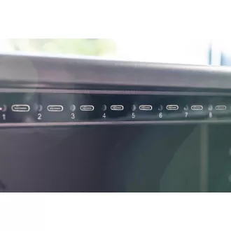 DIGITUS Nabíjecí vozík, 14", USB-C, elektronický PIN zámek,16 nabíjecích základen, ventilátor, 384 x 550 x 375 mm, černá DIGITUS Nabíjecí vozík, 14", USB-C, elektronický PIN zámek,16 nabíjecích základen, ventilátor, 384 x 550 x 375 mm, černá