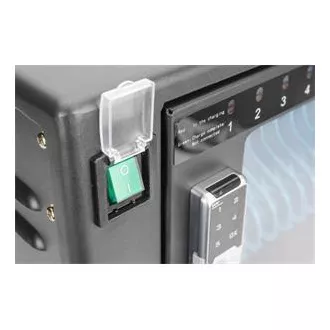 DIGITUS Nabíjecí vozík, 14", USB-C, elektronický PIN zámek,16 nabíjecích základen, ventilátor, 384 x 550 x 375 mm, černá DIGITUS Nabíjecí vozík, 14", USB-C, elektronický PIN zámek,16 nabíjecích základen, ventilátor, 384 x 550 x 375 mm, černá