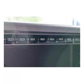DIGITUS Nabíjecí vozík, 14", USB-C, elektronický PIN zámek,16 nabíjecích základen, ventilátor, 384 x 550 x 375 mm, černá DIGITUS Nabíjecí vozík, 14", USB-C, elektronický PIN zámek,16 nabíjecích základen, ventilátor, 384 x 550 x 375 mm, černá