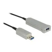 Delock aktivní optický kabel USB 3.0-A samec > USB 3.0-A samice 20 m