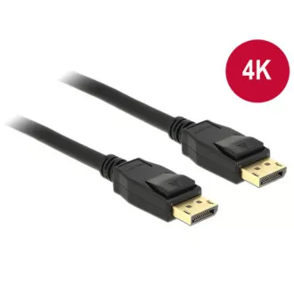 Delock Displayport 1.2 kabel samec > Displayport samec 4K 2m Delock Displayport 1.2 kabel samec > Displayport samec 4K 2m