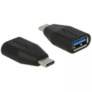 Delock Adaptér SuperSpeed USB 10 Gbps (USB 3.1 Gen 2) USB Type-C samec > Typ-A samice