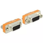 Delock adaptér Null Modem Sub-D 9 pin samice / samice