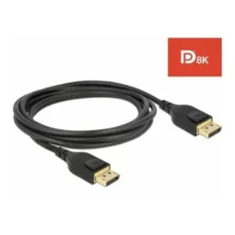 Delock DisplayPort kabel 8K 60 Hz 2 m DP 8K certifikováno