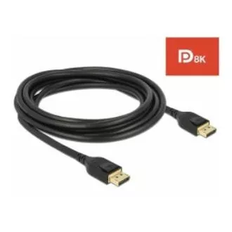 Delock DisplayPort kabel 8K 60 Hz 3 m DP 8K certifikováno