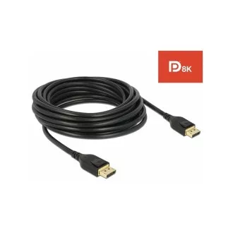 Delock DisplayPort kabel 8K 60 Hz 5 m DP 8K certifikováno