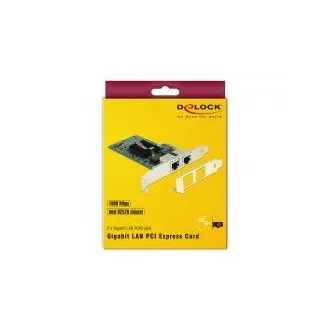 Delock PCI Express Karta > 2 x Gigabit LAN Delock PCI Express Karta > 2 x Gigabit LAN