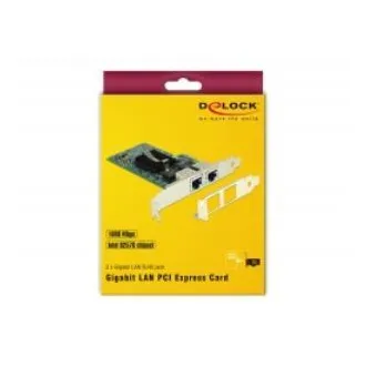 Delock PCI Express Karta > 2 x Gigabit LAN Delock PCI Express Karta > 2 x Gigabit LAN