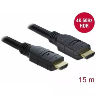 Delock Aktivní kabel HDMI4K 60 Hz 15 m
