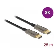 Delock Aktivní optický kabel HDMI 8K 60 Hz 25 m
