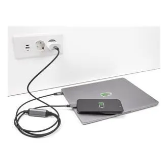 Delock Kabel USB-C ve tvaru Y, z 1 x zástrčky na 2 x zástrčky PD 3.0, 100 W inteligentní rozvod proudu, 1,2 m Delock Kabel USB-C ve tvaru Y, z 1 x zástrčky na 2 x zástrčky PD 3.0, 100 W inteligentní rozvod proudu, 1,2 m
