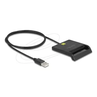 Delock USB 2.0 čtečka čipových karet pro čipové karty s kontaktním čipem Delock USB 2.0 čtečka čipových karet pro čipové karty s kontaktním čipem