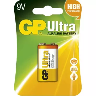 GP 9V Ultra alkalická (6LF22) - 1 ks GP 9V Ultra alkalická (6LF22) - 1 ks
