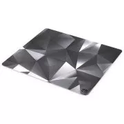 Endorfy Crystal Black L Podložka pod myš, herní, 450×400×3mm, voděodolná, černá