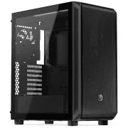 Endorfy Arx 500 Core Skříň, Middle tower, bez zdroje, ATX, 2× USB, 1× USB-C, 2× 140mm ventilátor, mesh panel, průhl. bok, černá