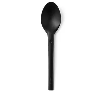 REFORK - Lžíce z přírodního materiálu, black, 25ks REFORK - Lžíce z přírodního materiálu, black, 25ks
