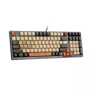 A4tech Bloody S98 RGB podsvícená mechanická herní klávesnice, USB, CZ/SK