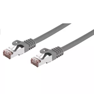 C-TECH Kabel patchcord Cat6, FTP, šedý, 1m C-TECH Kabel patchcord Cat6, FTP, šedý, 1m