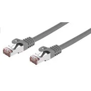 C-TECH Kabel patchcord Cat6, FTP, šedý, 3m