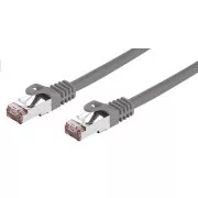 C-TECH Kabel patchcord Cat6, FTP, šedý, 20m