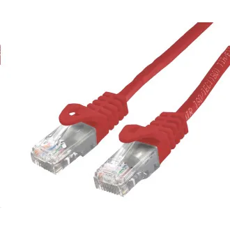 C-TECH Kabel patchcord Cat6, UTP, červený, 5m C-TECH Kabel patchcord Cat6, UTP, červený, 5m