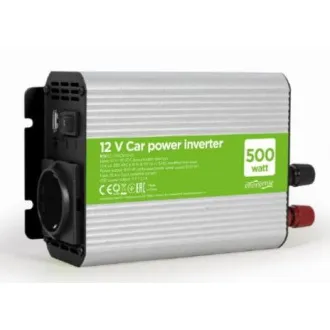 GEMBIRD 12V měnič napětí do auta, výkon 500 W GEMBIRD 12V měnič napětí do auta, výkon 500 W