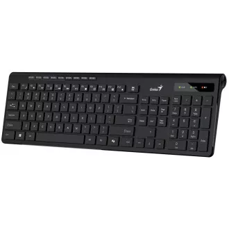 Genius Slimstar 7230 Klávesnice, bezdrátová, 2,4GHz, mini USB přijímač, CZ+SK layout, Copilot klávesa, černá Genius Slimstar 7230 Klávesnice, bezdrátová, 2,4GHz, mini USB přijímač, CZ+SK layout, Copilot klávesa, černá
