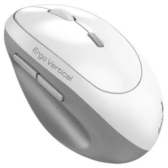 Genius Ergo 8350S, Myš, bezdrátová, optická, vertikální, 2400DPI, 6 tlačítek, tichá, Copilot,2,4GHz,Bluetooth 5.3, bílá Genius Ergo 8350S, Myš, bezdrátová, optická, vertikální, 2400DPI, 6 tlačítek, tichá, Copilot,2,4GHz,Bluetooth 5.3, bílá