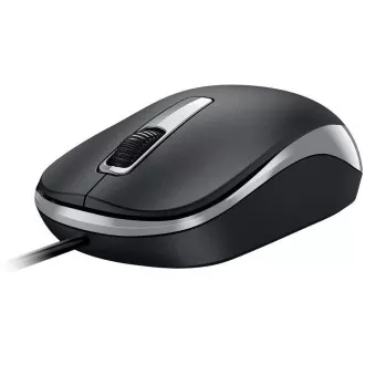 Genius DX-125S Myš, drátová, optická, 1200DPI, 3 tlačítka, tichá, USB, černo-šedá Genius DX-125S Myš, drátová, optická, 1200DPI, 3 tlačítka, tichá, USB, černo-šedá