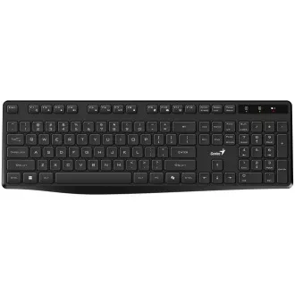 Genius KB-7200 Klávesnice, bezdrátová, 2,4GHz, mini USB přijímač, CZ+SK layout, Copilot klávesa, černá Genius KB-7200 Klávesnice, bezdrátová, 2,4GHz, mini USB přijímač, CZ+SK layout, Copilot klávesa, černá