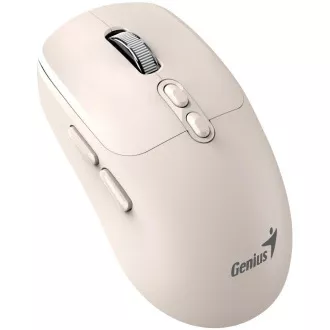 Genius NX-8080S BT Myš, bezdrátová, optická, 1600DPI, 7 tlačítek, tichá, Copilot, 2,4GHz, Bluetooth 5.3, béžová Genius NX-8080S BT Myš, bezdrátová, optická, 1600DPI, 7 tlačítek, tichá, Copilot, 2,4GHz, Bluetooth 5.3, béžová