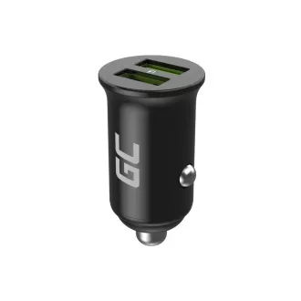 Green Cell Nabíječka do auta 36W GC PowerRide Nano36 s rychlonabíjením 2x USB-A Ultra Charge Green Cell Nabíječka do auta 36W GC PowerRide Nano36 s rychlonabíjením 2x USB-A Ultra Charge