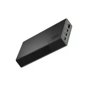 Green Cell GC PowerPlay 20S Power Bank 20000mAh 22.5W PD USB C with Fast Charging Portable Phone Charger for iPhone 15 14 13 12