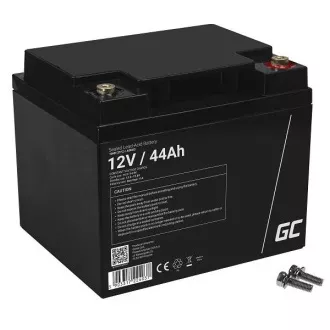 Green Cell AGM VRLA 12V 44Ah maintenance-free battery for mower, scooter, boat, wheelchair Green Cell AGM VRLA 12V 44Ah maintenance-free battery for mower, scooter, boat, wheelchair