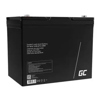Green Cell AGM VRLA 12V 80Ah maintenance-free battery for boats, scooters, camper vans, wheelchairs, lawnmower Green Cell AGM VRLA 12V 80Ah maintenance-free battery for boats, scooters, camper vans, wheelchairs, lawnmower