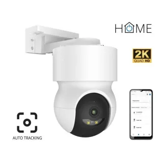 iGET HOME Camera CS8 White - bezdrátová venkovní 2K kamera, Auto tracking, krytí IP65, zvuk iGET HOME Camera CS8 White - bezdrátová venkovní 2K kamera, Auto tracking, krytí IP65, zvuk